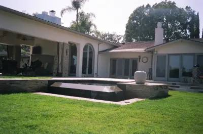 Santa Fe Ranch Home — Landscape Design project by Biomirage Landscape, Pool & Garden Design