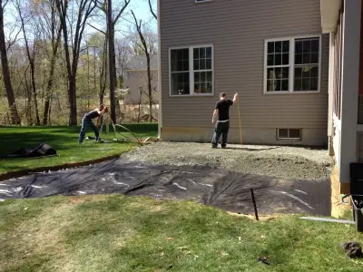 Outdoor Patio with Fire Pit — Landscape Design project by Arborcare Landscape Services & Products, LLC.