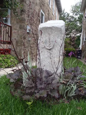Hitching Post by Christopher A. Zeek LandscapeDesign&Construction