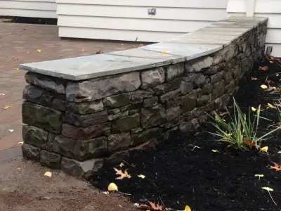 Wall Retention - Design and Construction — Landscape Design project by Twin Oaks Lawn And Landscape, Inc.