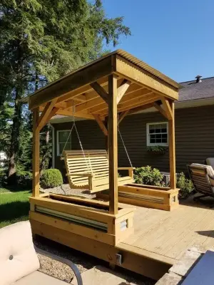 Charming Outdoor Living — Landscape Design project by Everman Designs, LLC
