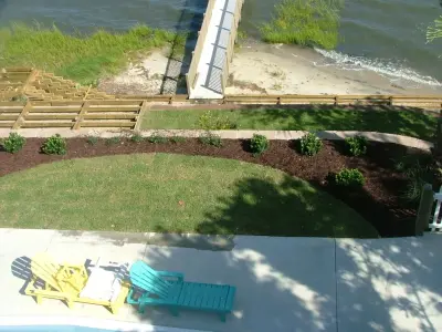 Emerald Isle NC Waterfront Project — Landscape Design project by Yardworks, Inc.