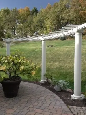 Custom Canopies and Pergolas — Landscape Design project by Twin Oaks Lawn And Landscape, Inc.