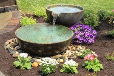 Waterway Basins — Landscape Design project by Oasis Ponds & Patios