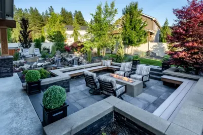 Urban Elegance — Landscape Design project by Coppercreek Landscaping