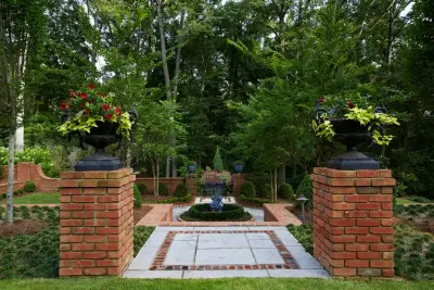 Classic Garden — Landscape Design project by David N. Brush Landscape Architecture