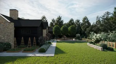Visitors' Haven SC — Landscape Design project by ILandscape Design