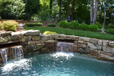 Knoxville West - Compact Backyard Pool — Landscape Design project by The Easy Gardener