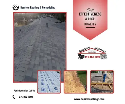 Benito's Roofing and Renovation — Roofing & Gutter Services project by Benito's Roofing & Remodeling