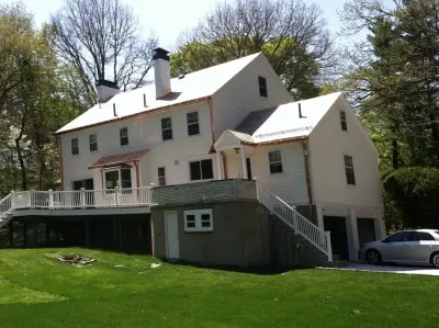 Copper Rainwater Systems — Roofing & Gutter Services project by GF Sprague & Company, Inc.