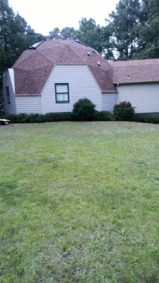 Geodesic Structure — Roofing & Gutter Services project by Precision Roofers, LLC