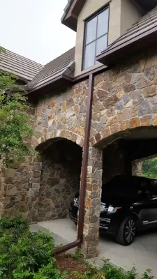 Littleton CO NBA Box Gutter — Roofing & Gutter Services project by Precision Seamless Gutters LLC