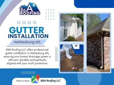 B&A Roofing LLC - Commercial Construction Services in Hattiesburg, MS