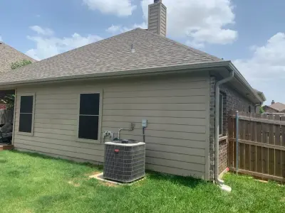 Conventional residence in North Fort Worth close to Bluemound Road area by Sharp Seamless Gutter