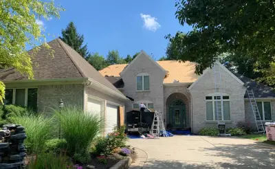 Carmel Roof Renovation — Roofing & Gutter Services project by Roofing Express LLC