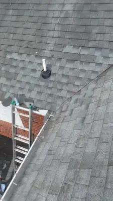 Damaged sheathing and leaking plumbing vent — Roofing & Gutter Services project by Roof MD