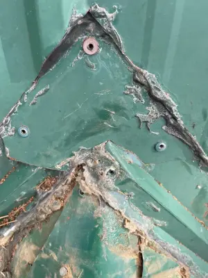 Metal Roof Leak Fix — Roofing & Gutter Services project by Mircon LLC