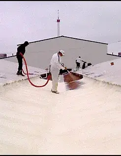 Oklahoma City Fairground Coatings — Roofing & Gutter Services project by Certified Roofing & Construction