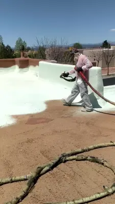 Roof Restoration — Roofing & Gutter Services project by Sangre De Cristo Roof Company