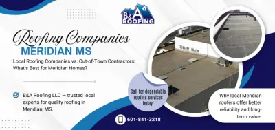 B&A Roofing LLC - Roofing & Gutter Services in Meridian, MS