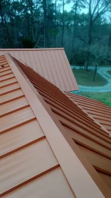 Clay Tile Vertical Seam — Roofing & Gutter Services project by Precision Roofers, LLC