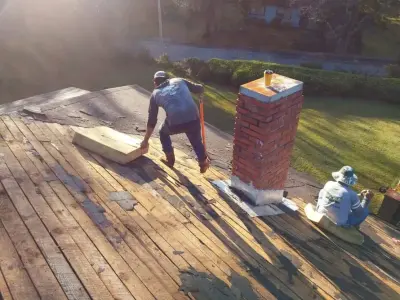 roofing project — Roofing & Gutter Services project by Atlanta
