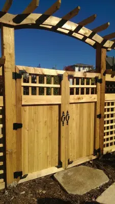 Songbird Park Gate by Sundial Designs, Inc.