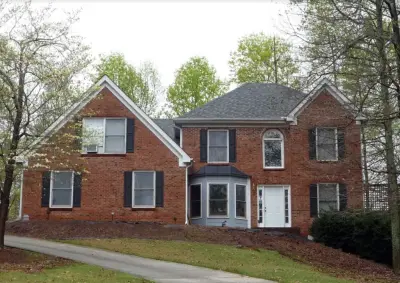 Charcoal Roof Shingle Design — Roofing & Gutter Services project by Cover Pro Roofing