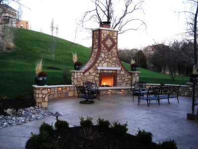 Outdoor Living — Landscape Construction project by Lawrence Landscape
