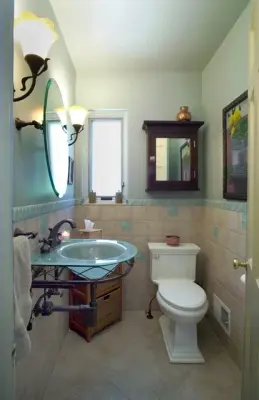 Beverly Hills Bathroom Makeover — Roofing & Gutter Services project by Bloomfield Construction