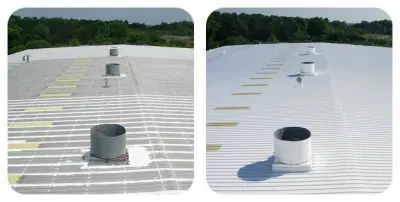 Roofing Restoration Transformation in Encino by EBA Roofing