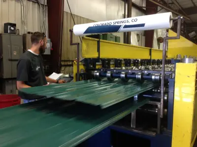 Inside Look at Flatiron Steel — Roofing & Gutter Services project by Flatiron Steel