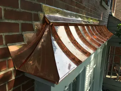 Copper Roof Window Box — Roofing & Gutter Services project by Swistun, Inc