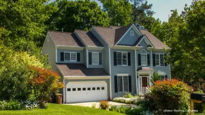 Cary Home Reroofing Project by Baker Roofing Company