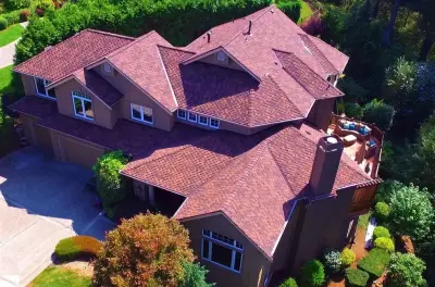 Cedar Shake Replacement with Composition Shingles — Roofing & Gutter Services project by Three Tree Roofing