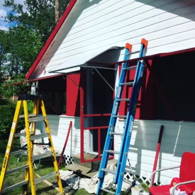 Chesterfield Riverside Lodge — Roofing & Gutter Services project by Giroux Home Improvement LLC