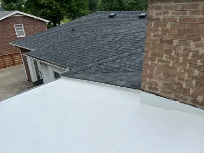 Sunroom Leak Repair Coating — Roofing & Gutter Services project by Roof MD