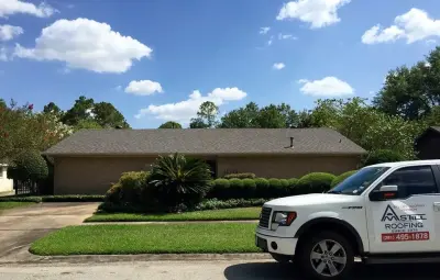 Finished Residence - Georgetown Grey — Roofing & Gutter Services project by Amstill Stilley Roofing