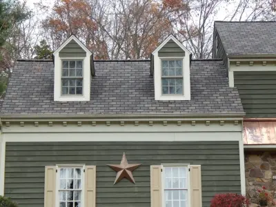 Copper Highlighted Roofs — Roofing & Gutter Services project by Certitude Home Improvements