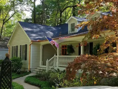 Copper Gutters and Downspouts — Roofing & Gutter Services project by Suncoast Building Products & Services Inc