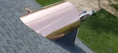 Copper Rain Gutters, Awnings, and Flashing Services in Roselle, IL — Roofing & Gutter Services project by Optimal Copper Gutters & Roof Chicago