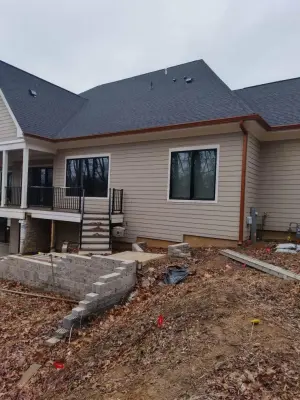 Glencoe, IL Copper Gutters — Roofing & Gutter Services project by Optimal Copper Gutters & Roof Chicago
