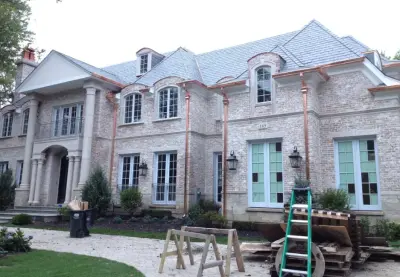 Schaumburg copper gutter installation — Roofing & Gutter Services project by Optimal Copper Gutters & Roof Chicago