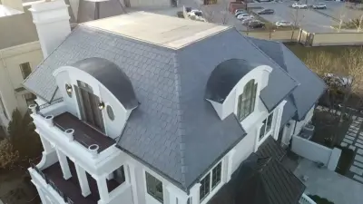 DaVinci Artificial Slate — Roofing & Gutter Services project by Rojas Roofing