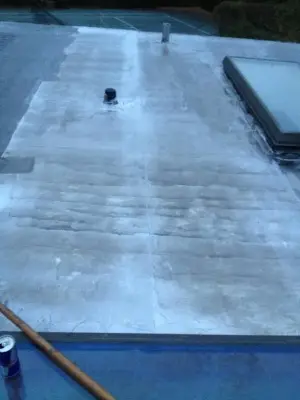 Torch Down Flat Rubber Roofing — Roofing & Gutter Services project by Best Quality Roofing & Chimney, Inc.