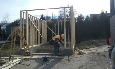 Worcester, MA Garage Building Project — Roofing & Gutter Services project by Loyalty Exterior Solutions