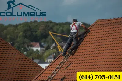 Gutter Setup — Roofing Services project by Columbus Roofing Pros
