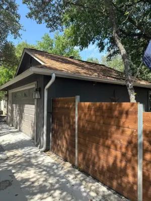 Custom Half-Round Gutters — Roofing & Gutter Services project by Austin Gutter King