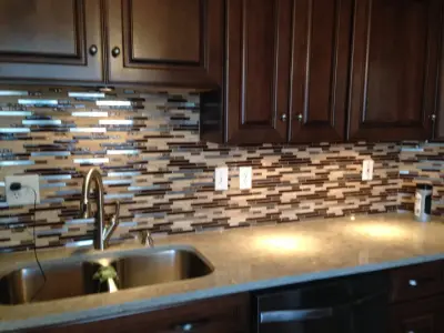 Culinary Wall Tile — Roofing & Gutter Services project by Cruz Services LLC