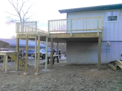 Spacious Deck — Roofing & Gutter Services project by Buck's Construction